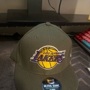 Los Angeles Lakers Ultra Game Basketball Adjustable Hat NBA Cap NWT
